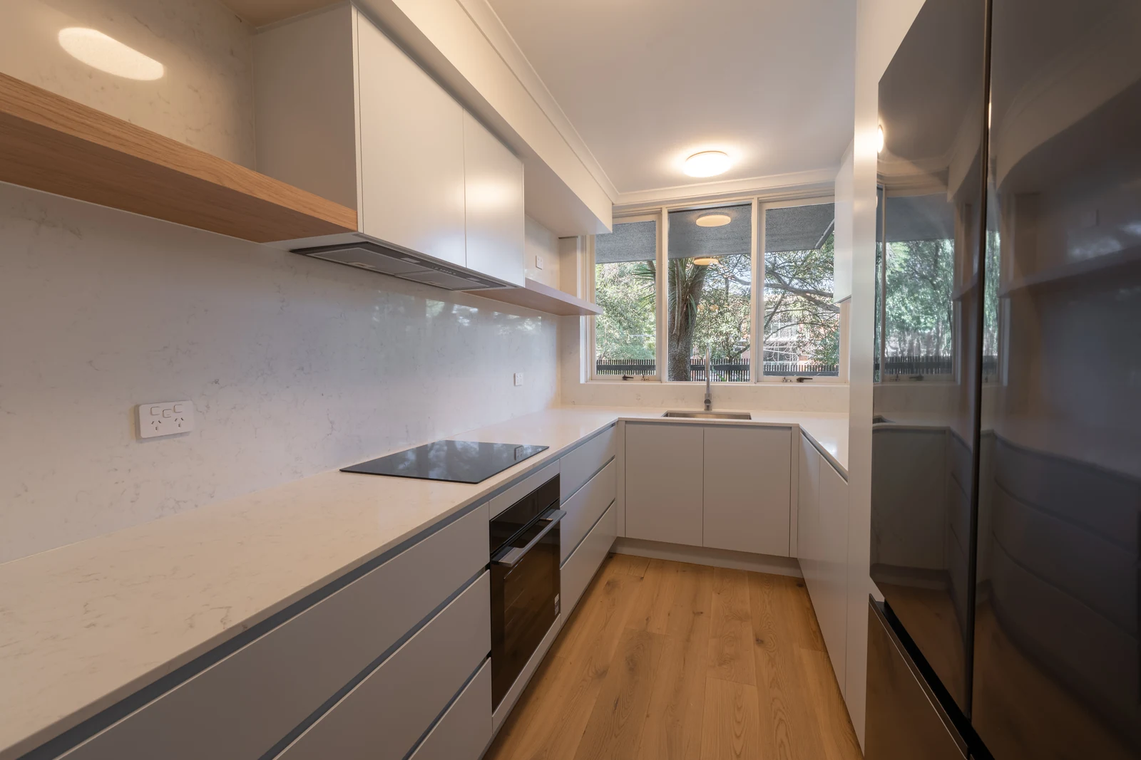 Completed apartment renovation in Wollstonecraft by LikeSilk Building