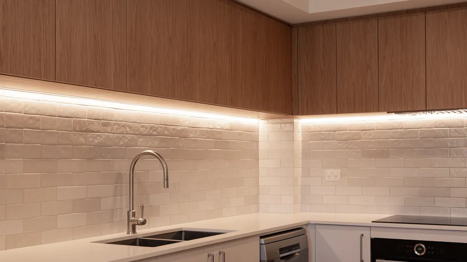 Completed kitchen renovation by LikeSilk Building in Sydney