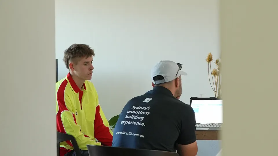 LikeSilk renovation consultation with homeowner in Sydney