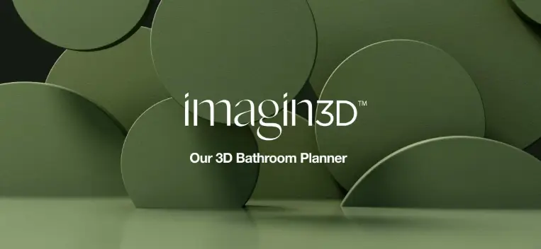 Reece 3D bathroom planner showing a bathroom layout with selected products